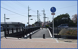 小野中浜線歩道橋