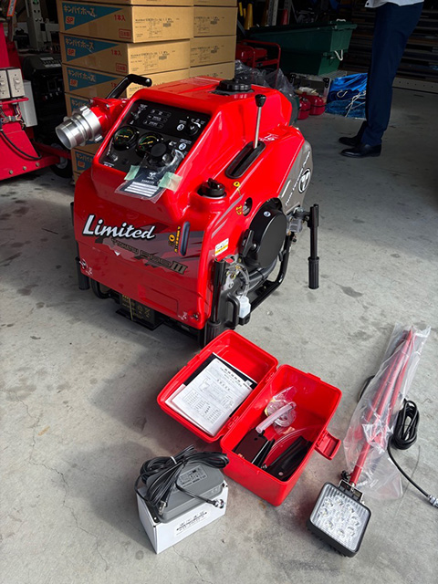 小型動力ポンプ更新事業