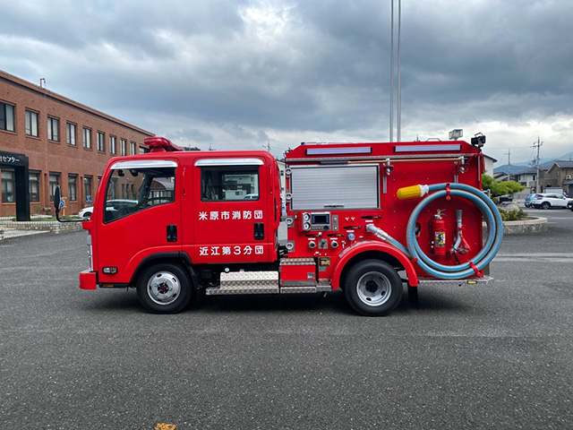 消防ポンプ積載車等整備事業